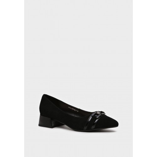 Туфли женские, цвет ЧЕРНЫЙ, LV029_02VP-BL-V "LV029_02VP-BL-V" 1