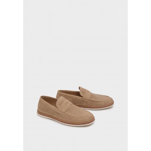 Лоферы мужские, цвет СВЕТЛО-КОРИЧНЕВЫЙ, AF007_01PP-LB "AF007_01PP-LB" 2