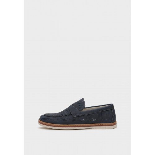 Лоферы мужские, цвет СИНИЙ, AF007_01PP-NV "AF007_01PP-NV" 4