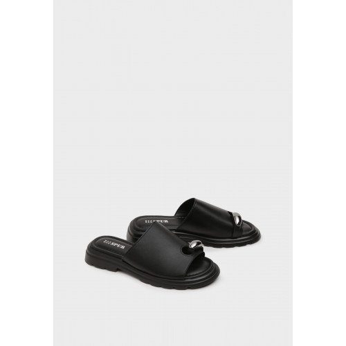 Сабо женские, цвет ЧЕРНЫЙ, YH018_01PP-BL "YH018_01PP-BL" 2