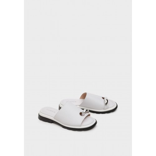 Сабо женские, цвет БЕЛЫЙ, YH018_01PP-WT "YH018_01PP-WT" 2