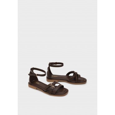 Сандалии женские, цвет КОРИЧНЕВЫЙ, YH024_01PP-BR YH024_01PP-BR 2
