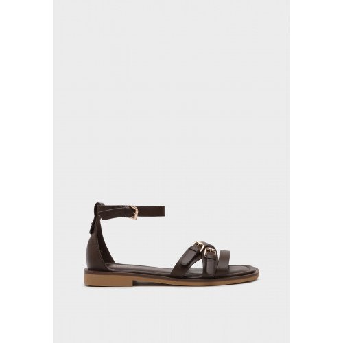 Сандалии женские, цвет КОРИЧНЕВЫЙ, YH024_01PP-BR "YH024_01PP-BR" 3