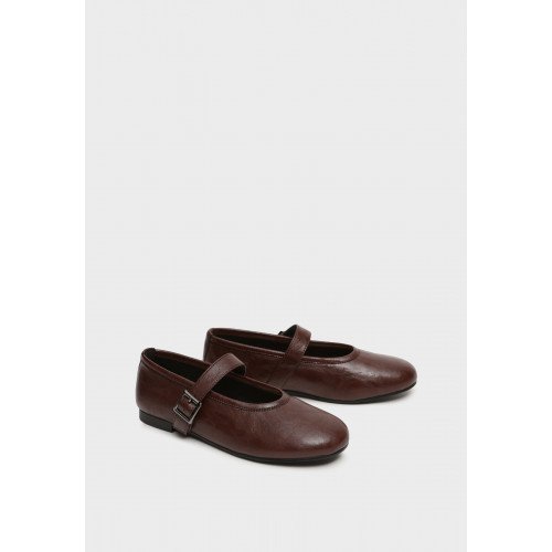 Балетки женские, цвет КОРИЧНЕВЫЙ, LV160_01ST-BR "LV160_01ST-BR" 2