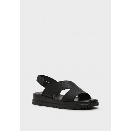 Сандалии женские, цвет ЧЕРНЫЙ, CJ011_01SP-BL "CJ011_01SP-BL" 1