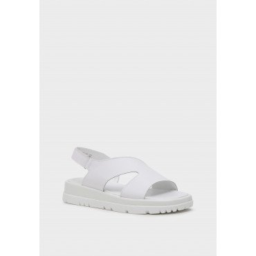 Сандалии женские, цвет БЕЛЫЙ, CJ011_01SP-WT CJ011_01SP-WT