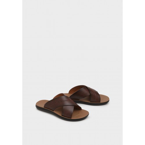 Сабо мужские, цвет КОРИЧНЕВЫЙ, FL597_DZ2311319-01B_BROWN "FL597_DZ2311319-01B_BROWN" 2