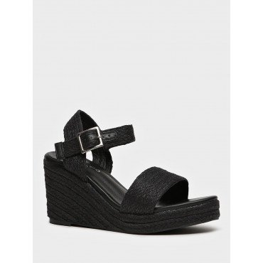 Босоножки женские, цвет ЧЕРНЫЙ, LE009_01TP-BL LE009_01TP-BL