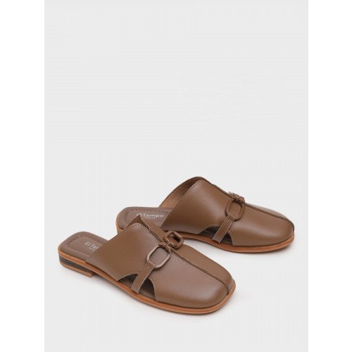 Мюли женские, цвет КОРИЧНЕВЫЙ, MD066_02SU-BR (EL TEMPO) "MD066_02SU-BR_(EL TEMPO)" 2