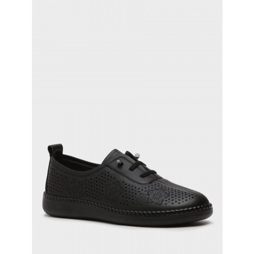 Полуботинки женские, цвет ЧЕРНЫЙ, MZ002_03ST-BL "MZ002_03ST-BL" 1