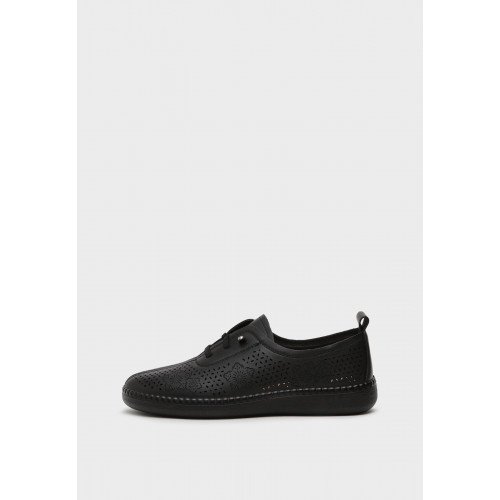 Полуботинки женские, цвет ЧЕРНЫЙ, MZ002_03ST-BL "MZ002_03ST-BL" 4