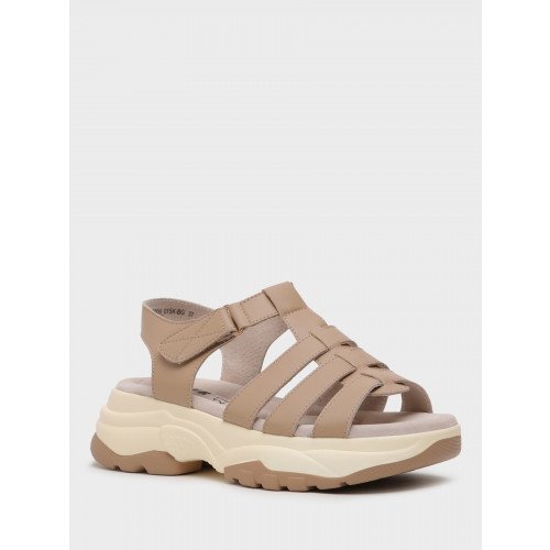 Сандалии женские, цвет БЕЖЕВЫЙ, MZ009_01SK-BG "MZ009_01SK-BG" 1