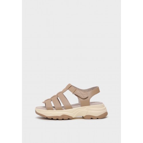 Сандалии женские, цвет БЕЖЕВЫЙ, MZ009_01SK-BG "MZ009_01SK-BG" 4