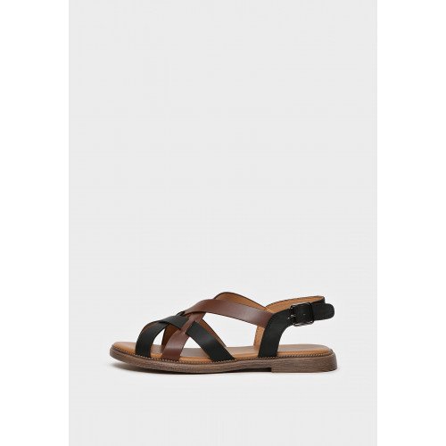 Сандалии женские, цвет ЧЕРНЫЙ, SL035_02SP-BL-V "SL035_02SP-BL-V" 4