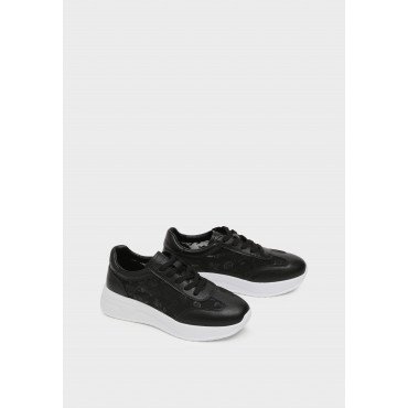 Кроссовки женские, цвет ЧЕРНЫЙ, CJ003_02SP-BL CJ003_02SP-BL 2