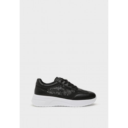 Кроссовки женские, цвет ЧЕРНЫЙ, CJ003_02SP-BL "CJ003_02SP-BL" 3