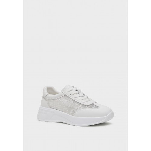 Кроссовки женские, цвет БЕЛЫЙ, CJ003_02SP-WT "CJ003_02SP-WT" 1