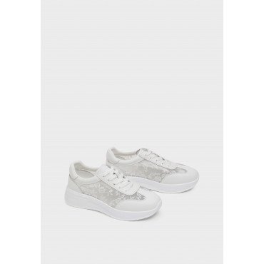 Кроссовки женские, цвет БЕЛЫЙ, CJ003_02SP-WT CJ003_02SP-WT 2