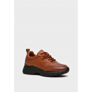 Кроссовки женские, цвет КОРИЧНЕВЫЙ, JS064_01KK-BR JS064_01KK-BR