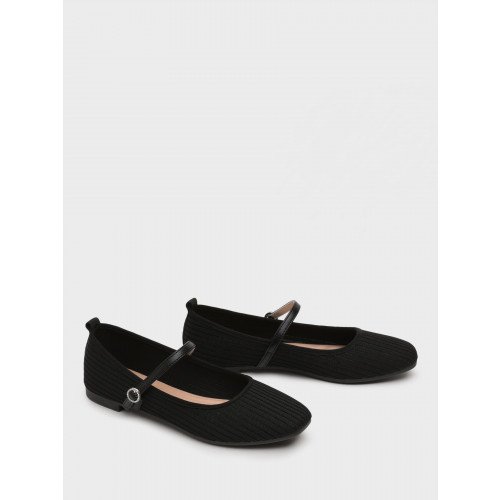 Балетки женские, цвет ЧЕРНЫЙ, AN056_05_01_TU (El Tempo) "AN056_05_01_TU_(El Tempo)" 2