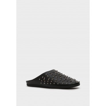 Сабо женские, цвет ЧЕРНЫЙ, DZ064_02SK-BL DZ064_02SK-BL