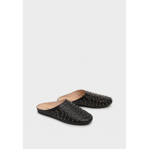 Сабо женские, цвет ЧЕРНЫЙ, DZ064_02SK-BL "DZ064_02SK-BL" 2