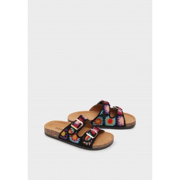 Сабо женские, цвет ЧЕРНЫЙ, LE031_01TP-BL LE031_01TP-BL 2