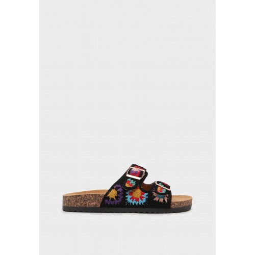 Сабо женские, цвет ЧЕРНЫЙ, LE031_01TP-BL "LE031_01TP-BL" 3