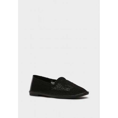 Эспадрильи женские, цвет ЧЕРНЫЙ, YH001_01TU-BL "YH001_01TU-BL" 1