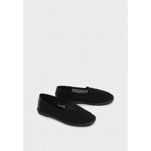 Эспадрильи женские, цвет ЧЕРНЫЙ, YH001_01TU-BL "YH001_01TU-BL" 2