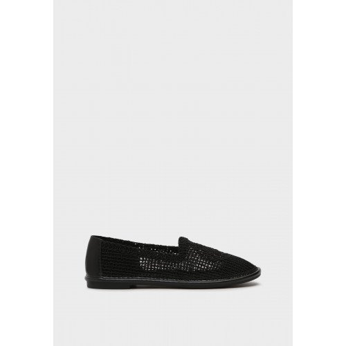 Эспадрильи женские, цвет ЧЕРНЫЙ, YH001_01TU-BL "YH001_01TU-BL" 3