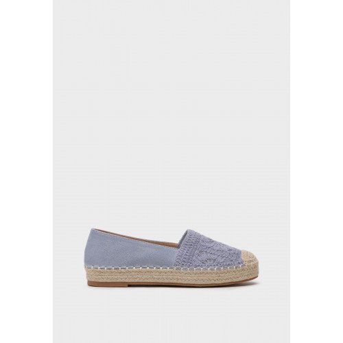 Эспадрильи женские, цвет ГОЛУБОЙ, YH004_03TP-BU "YH004_03TP-BU" 3