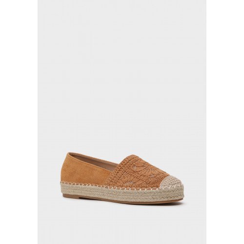 Эспадрильи женские, цвет СВЕТЛО-КОРИЧНЕВЫЙ, YH004_03TP-LB "YH004_03TP-LB" 1
