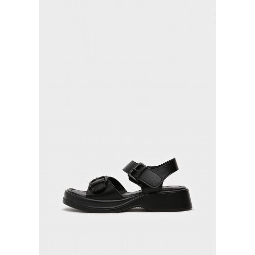 Сандалии женские, цвет ЧЕРНЫЙ, YH020_01PP-BL "YH020_01PP-BL" 4