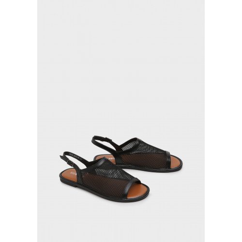 Сандалии женские, цвет ЧЕРНЫЙ, YH022_03TU-BL "YH022_03TU-BL" 2