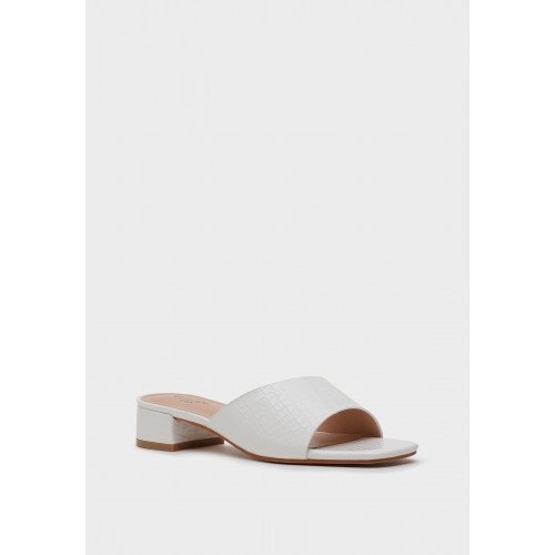 Мюли женские, цвет БЕЛЫЙ, CVS198_A-8-01_WHITE "CVS198_A-8-01_WHITE" 1