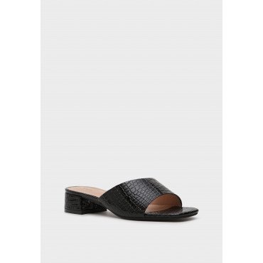 Мюли женские, цвет ЧЕРНЫЙ, CVS198_A-8-02_BLACK CVS198_A-8-02_BLACK