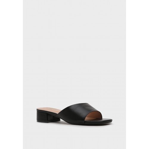 Мюли женские, цвет ЧЕРНЫЙ, CVS198_A-9-02_BLACK "CVS198_A-9-02_BLACK" 1