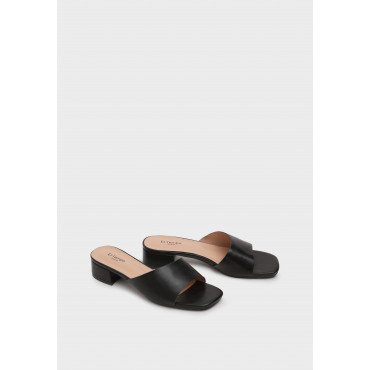 Мюли женские, цвет ЧЕРНЫЙ, CVS198_A-9-02_BLACK CVS198_A-9-02_BLACK 2