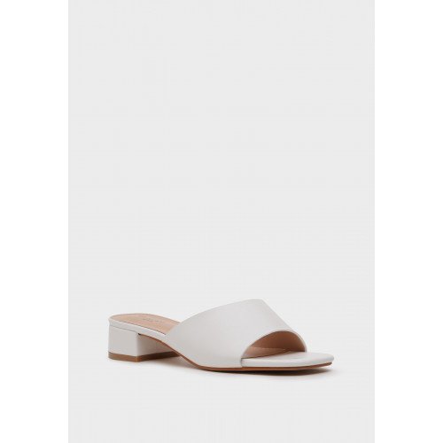 Мюли женские, цвет БЕЛЫЙ, CVS198_A-9-03_WHITE "CVS198_A-9-03_WHITE" 1