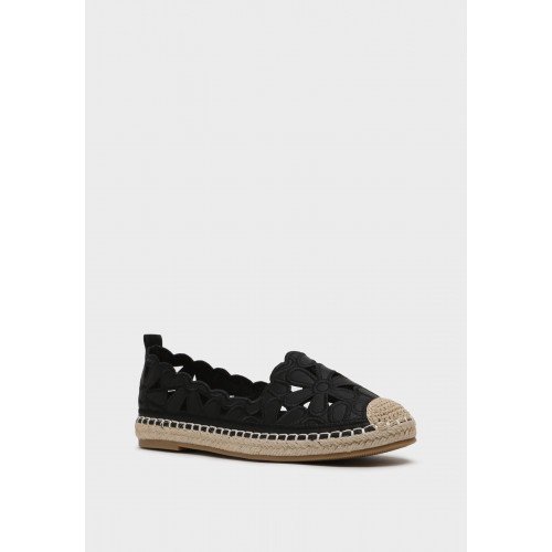 Эспадрильи женские, цвет ЧЕРНЫЙ, LE025_01PP-BL "LE025_01PP-BL" 1