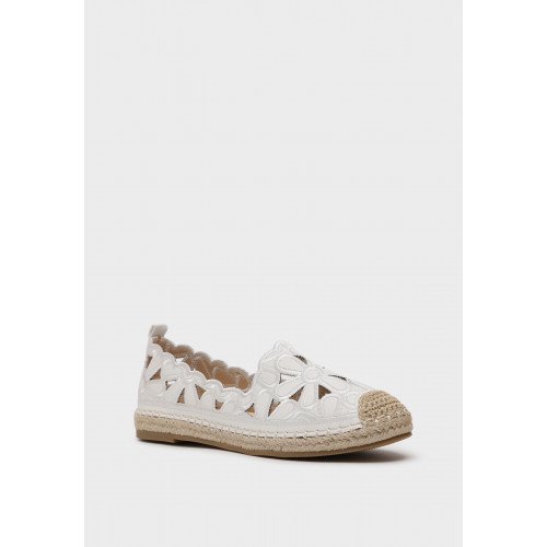 Эспадрильи женские, цвет БЕЛЫЙ, LE025_01PP-WT "LE025_01PP-WT" 1