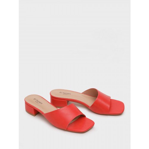 Мюли женские, цвет ОРАНЖЕВЫЙ, CVS198_A-9-05_ORANGE "CVS198_A-9-05_ORANGE" 2