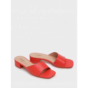 Мюли женские, цвет ОРАНЖЕВЫЙ, CVS198_A-9-05_ORANGE CVS198_A-9-05_ORANGE 2