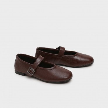 Балетки женские, цвет КОРИЧНЕВЫЙ, LV160_01ST-BR LV160_01ST-BR 2