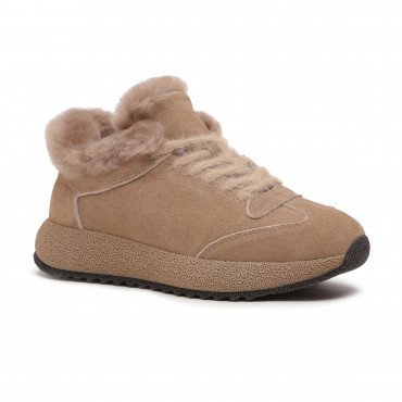 Кроссовки, Женские, цвет БЕЖЕВЫЙ SZ818_01CH-BG SZ818_01CH-BG