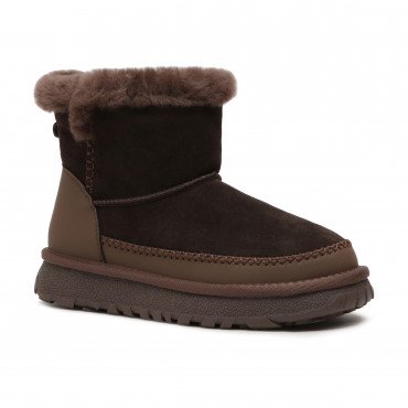 Угги, Женские, цвет КОРИЧНЕВЫЙ SZ814_01CH-BR SZ814_01CH-BR