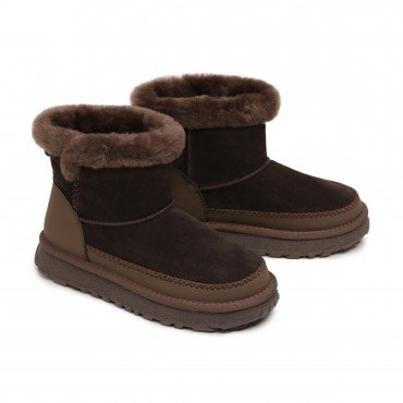 Угги, Женские, цвет КОРИЧНЕВЫЙ SZ814_01CH-BR SZ814_01CH-BR 2