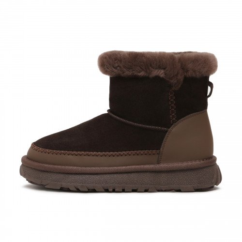 Угги, Женские, цвет КОРИЧНЕВЫЙ SZ814_01CH-BR "SZ814_01CH-BR" 4