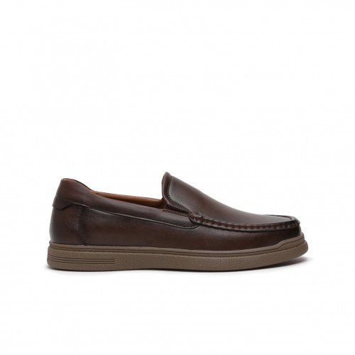 Мокасины мужские, цвет КОРИЧНЕВЫЙ, FL603_Z262-3_BROWN "FL603_Z262-3_BROWN" 2